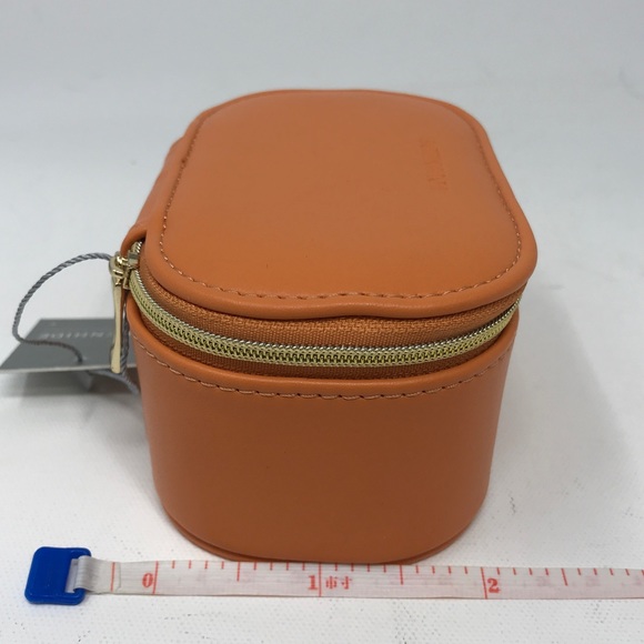 Louenhide Travel Jewellery Case, Travel Size - Orange/Light Gold - Picture 11 of 11